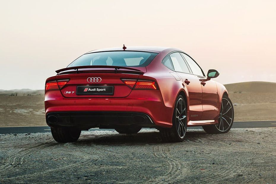 RS7 Sportback Rear angle view RS7 Sportback Rear angle view