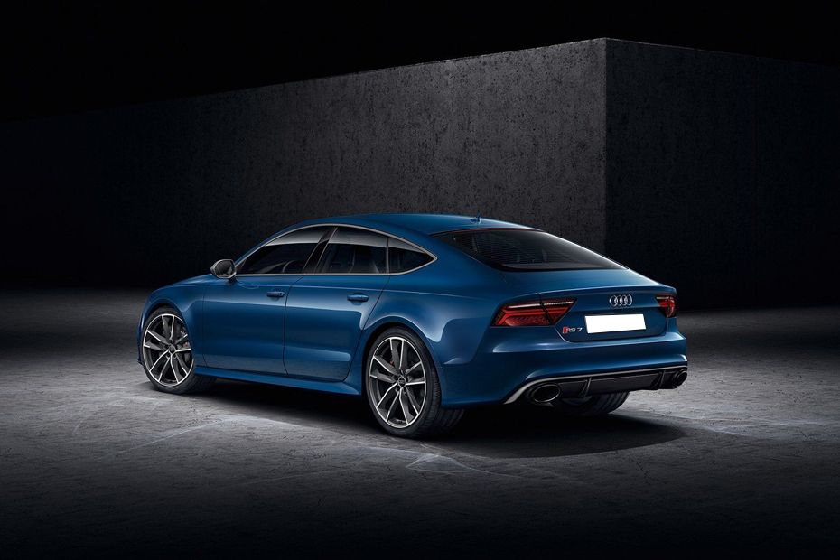 Rear Cross Side View of Audi RS7 Sportback Rear Cross Side View of Audi RS7 Sportback