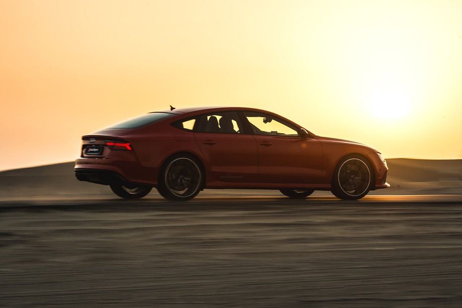 RS7 Sportback Rear Low Angle View RS7 Sportback Rear Low Angle View
