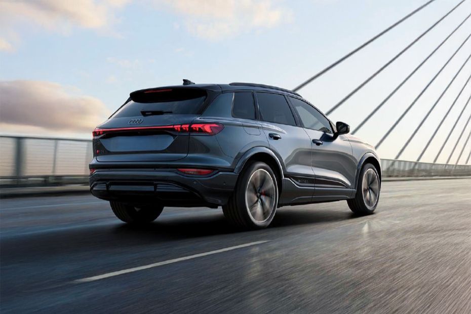 SQ6 E-Tron Rear angle view SQ6 E-Tron Rear angle view