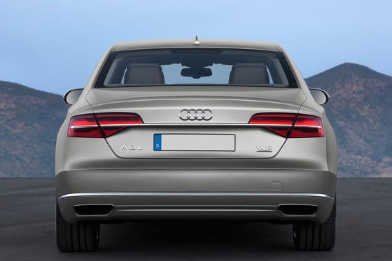 Full Rear View of Audi A8 L W12 Full Rear View of Audi A8 L W12