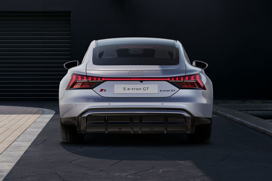 Full Rear View of Audi S e-tron GT