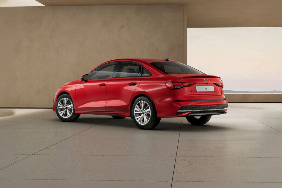 Rear Cross Side View of Audi A3 Rear Cross Side View of Audi A3