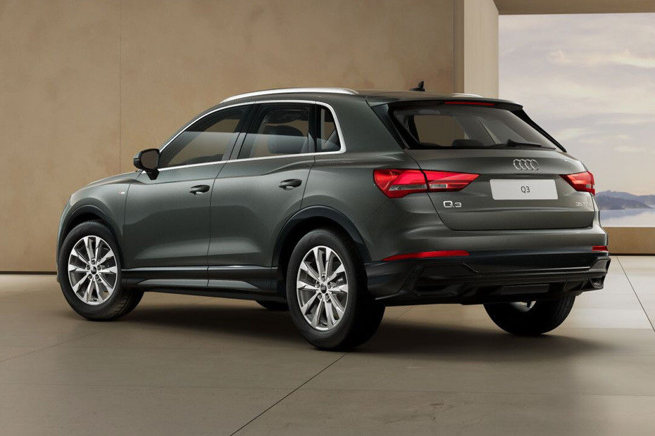 Rear Cross Side View of Audi Q3 Rear Cross Side View of Audi Q3
