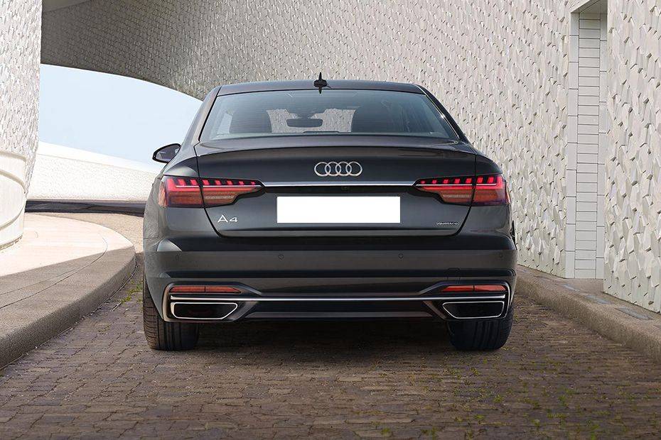 Rear Medium View of أودي A4 (2022-2024) Rear Medium View of أودي A4 (2022-2024)