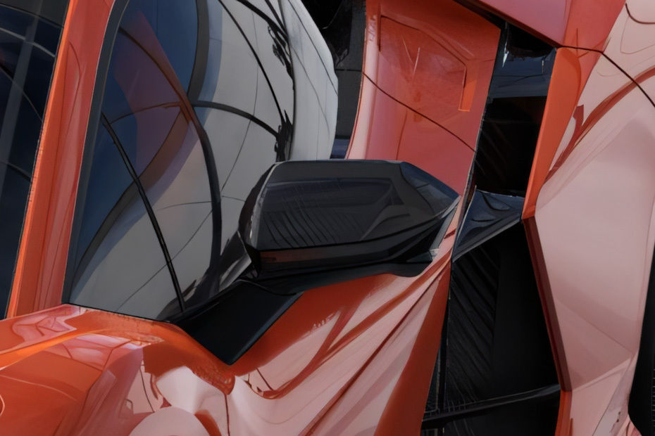 لامبورجيني ريفويلتو Drivers Side Mirror Front Angle