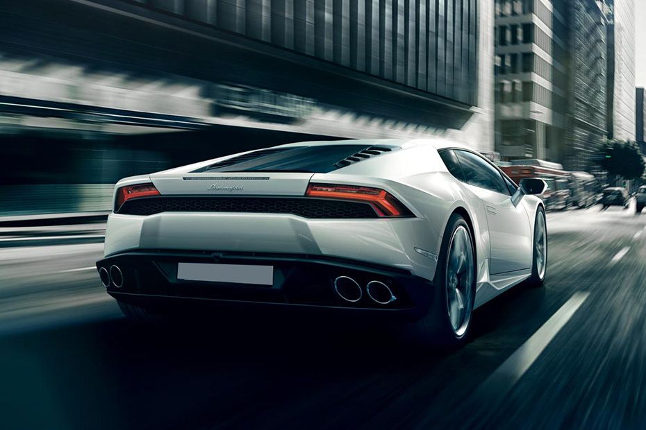 Huracan Rear angle view Huracan Rear angle view