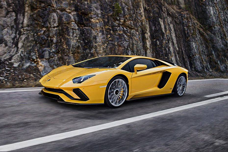 Lamborghini Aventador Front angle low view Lamborghini Aventador Front angle low view