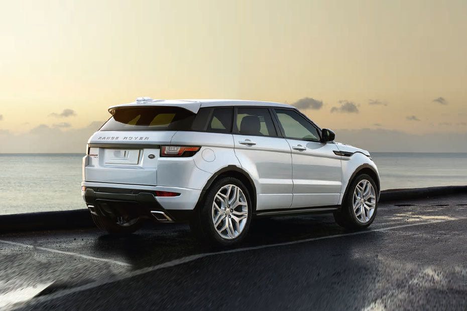 Range Rover Evoque 5 Door Rear angle view Range Rover Evoque 5 Door Rear angle view