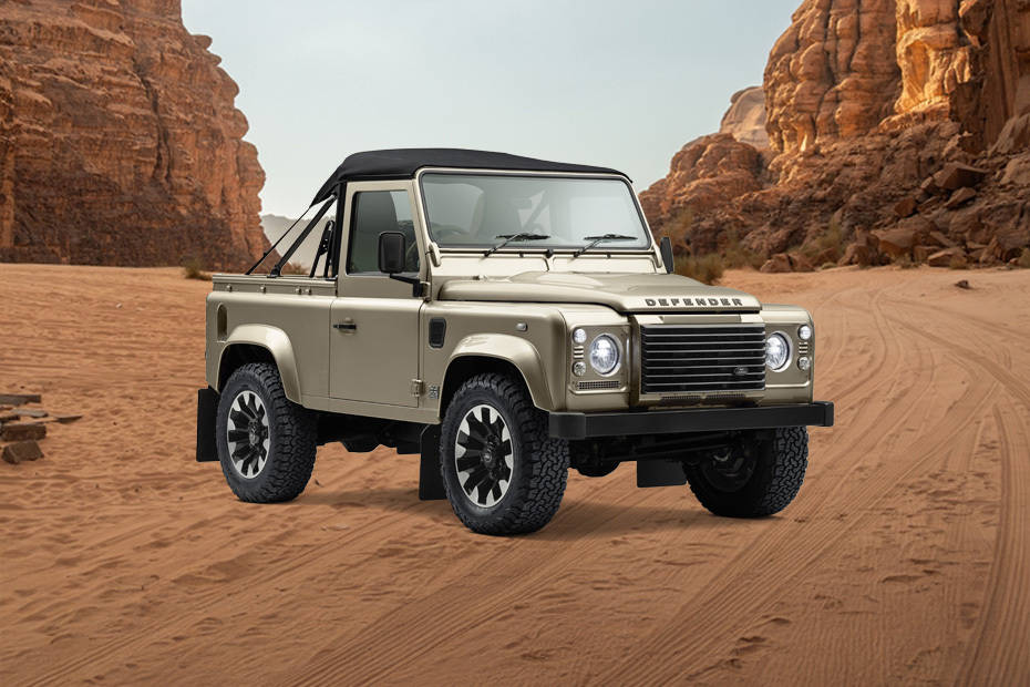 Land Rover Classic Defender Front Medium View Land Rover Classic Defender Front Medium View