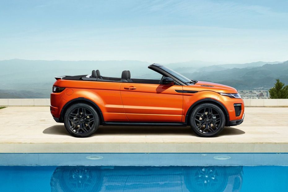 Land Rover Range Rover Evoque Convertible Drivers Sideview Land Rover Range Rover Evoque Convertible Drivers Sideview
