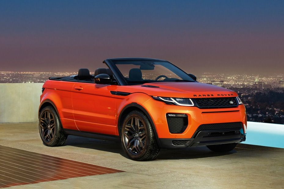 Land Rover Range Rover Evoque Convertible Front Medium View Land Rover Range Rover Evoque Convertible Front Medium View