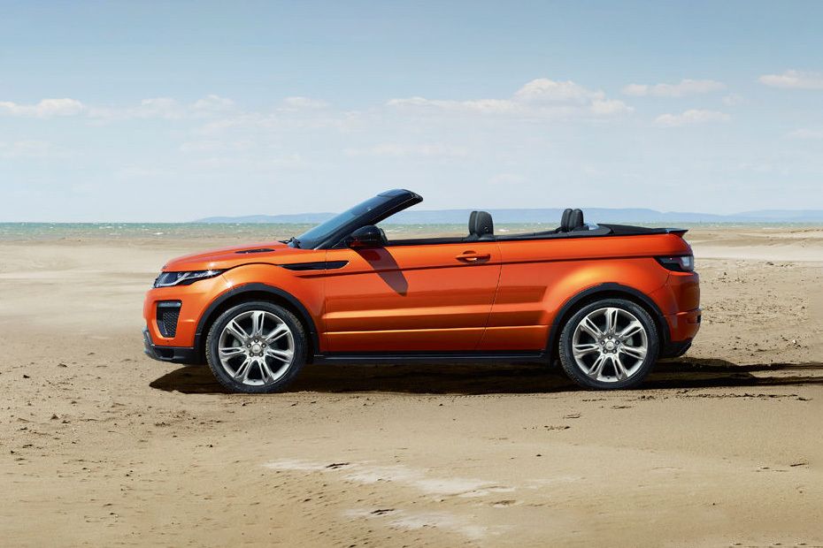 Range Rover Evoque Convertible Side view Range Rover Evoque Convertible Side view