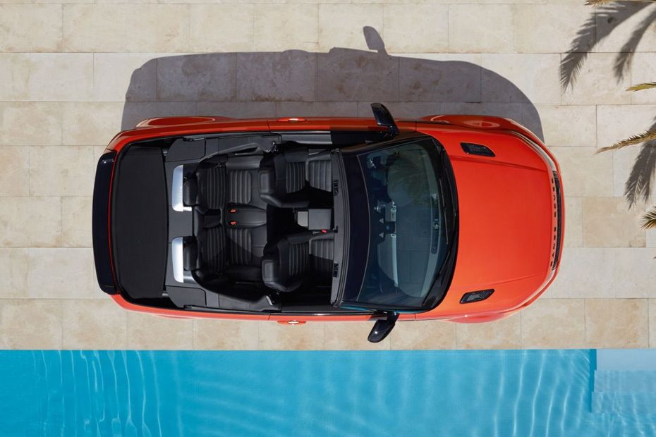 Top View of Range Rover Evoque Convertible Top View of Range Rover Evoque Convertible