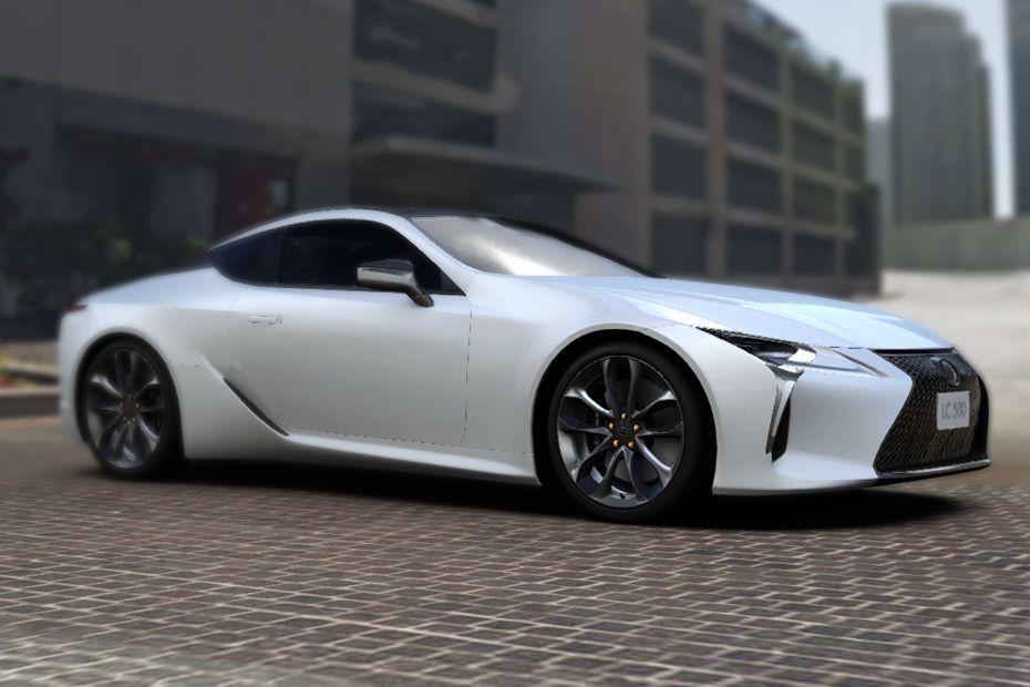 Lexus LC 500 (2022-2023) Front Cross Side View Lexus LC 500 (2022-2023) Front Cross Side View