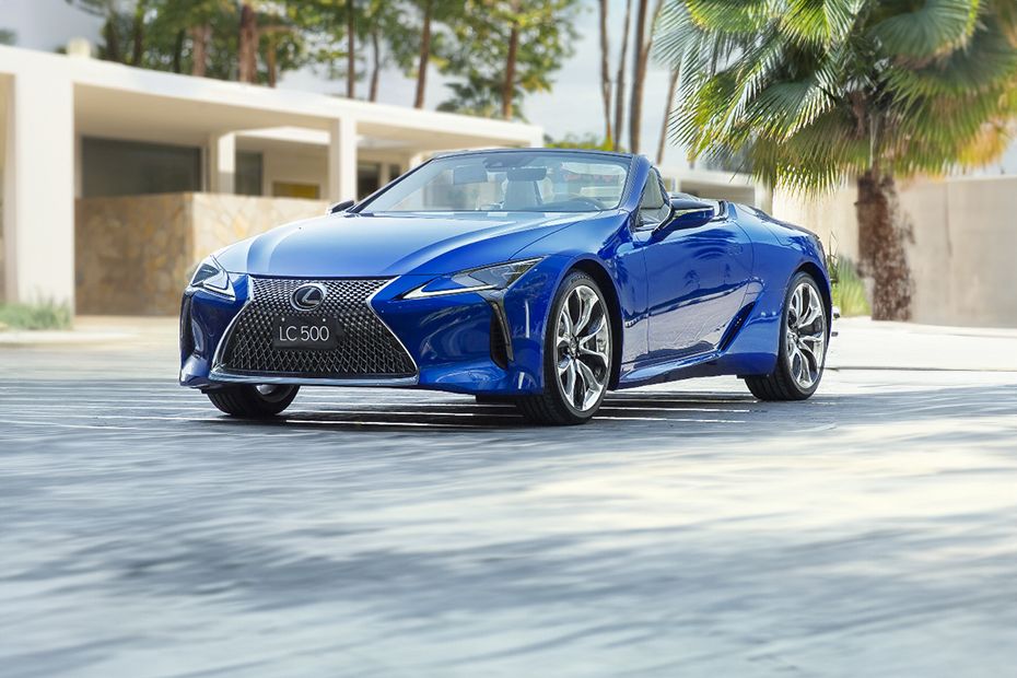Lexus LC Front Side View Lexus LC Front Side View