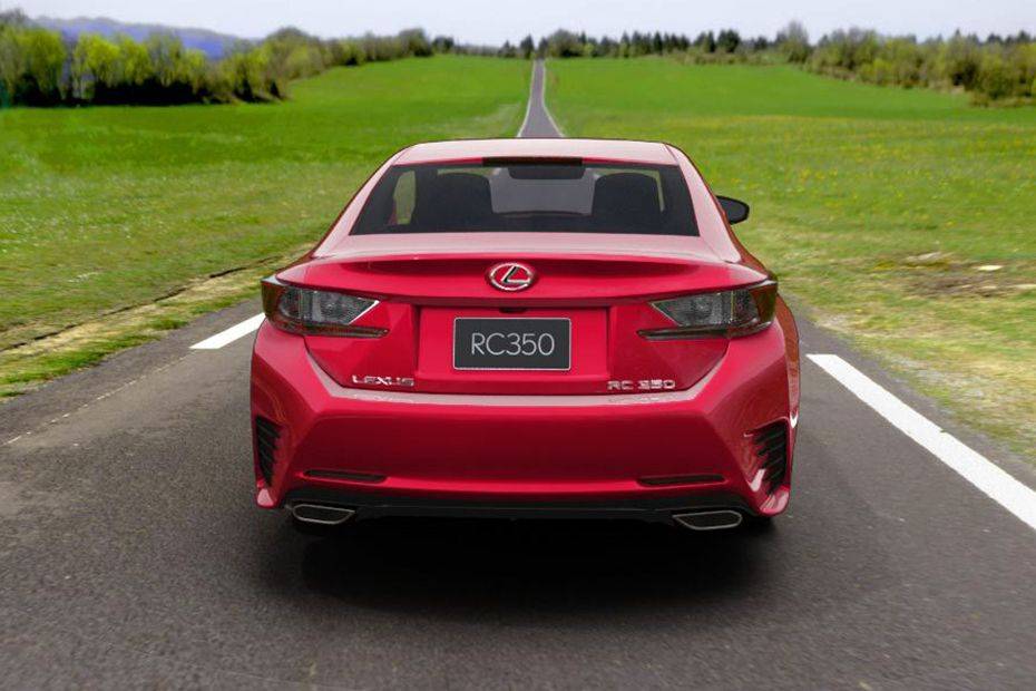 Full Rear View of لكزس RC Full Rear View of لكزس RC