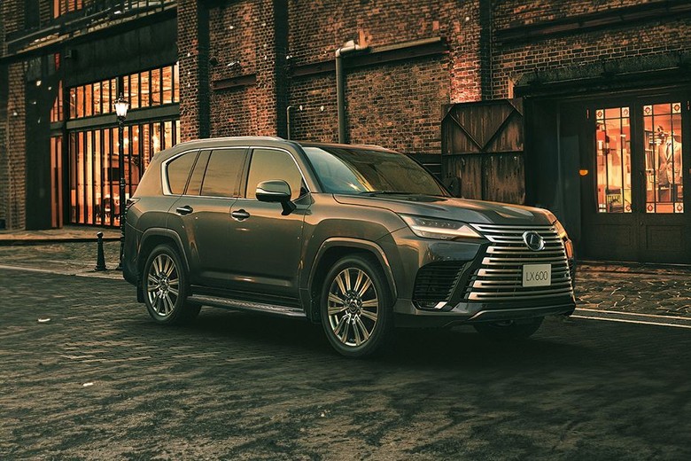 Lexus LX Front Side View