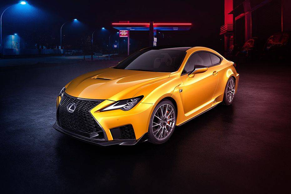 Lexus RC F Front Cross Side View Lexus RC F Front Cross Side View
