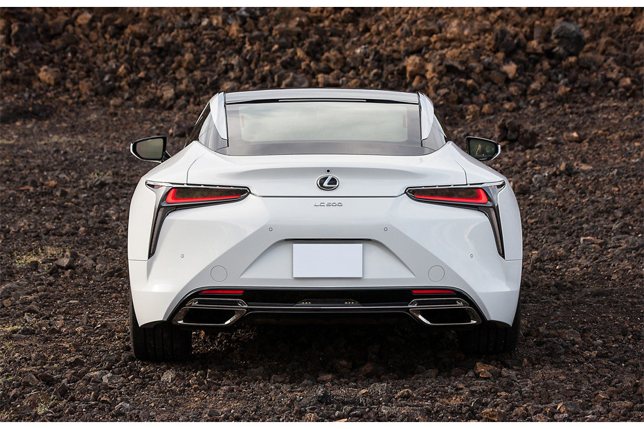 Full Rear View of Lexus LC 2026 Full Rear View of Lexus LC 2026