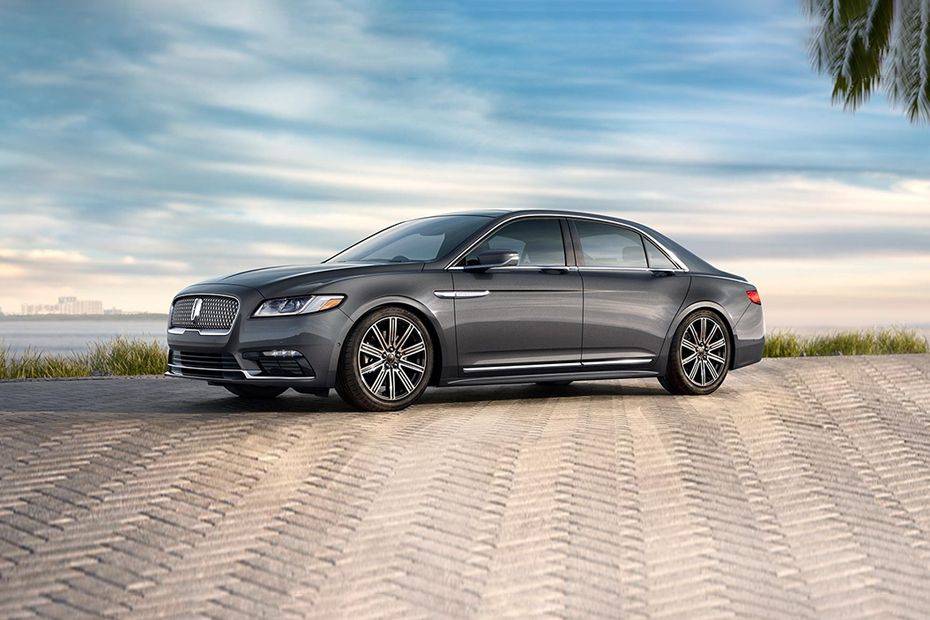 Lincoln Continental Front angle low view Lincoln Continental Front angle low view