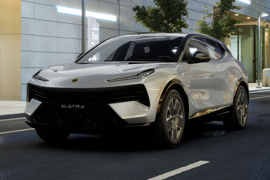Lotus  ELETRE Front angle low view
