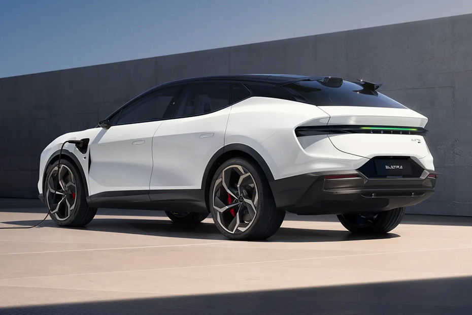 Rear Cross Side View of Lotus ELETRE