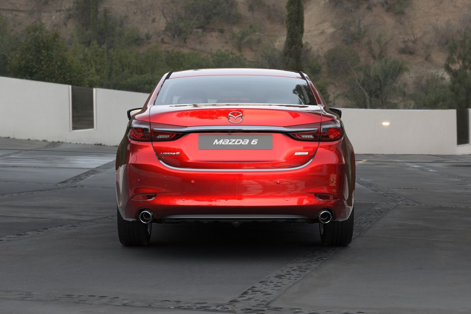Full Rear View of Mazda 6 Full Rear View of Mazda 6