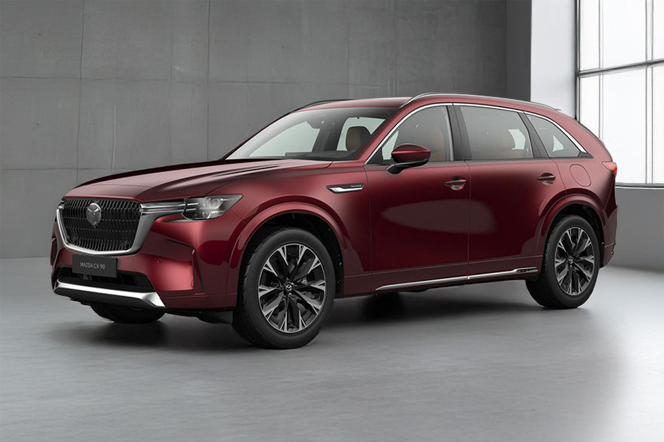 مازدا CX-90 Front Side View مازدا CX-90 Front Side View