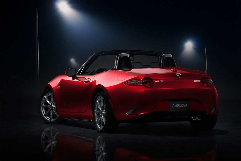 Rear Cross Side View of Mazda MX-5 Rear Cross Side View of Mazda MX-5