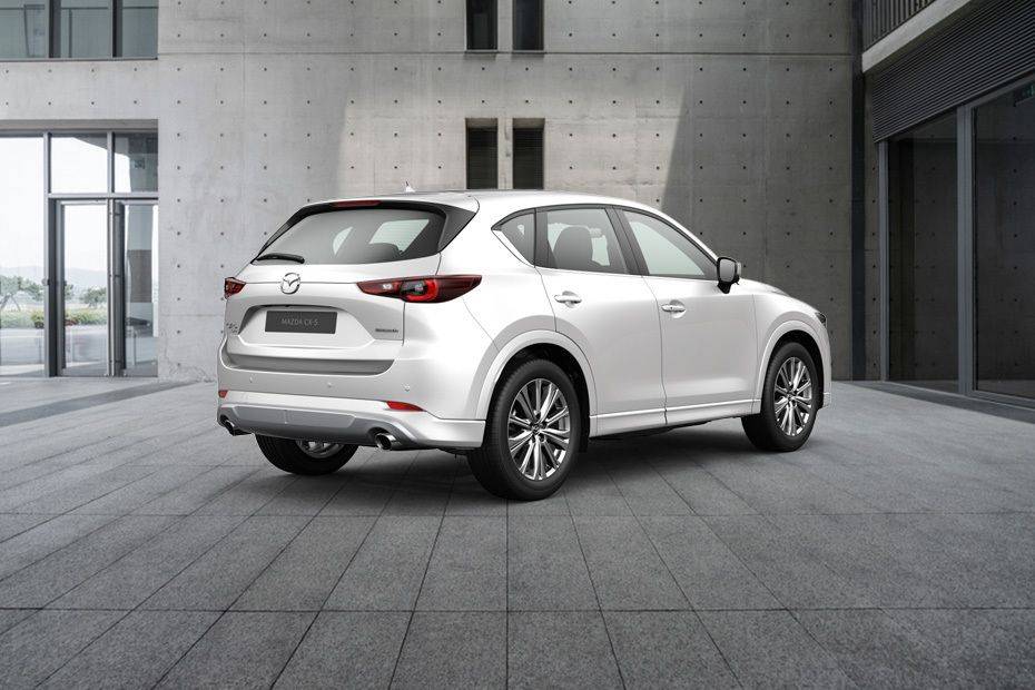 Rear Cross Side View of Mazda CX-5