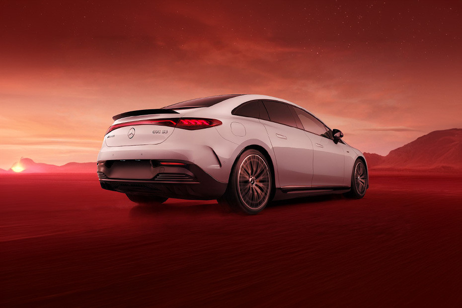 EQE Rear angle view EQE Rear angle view