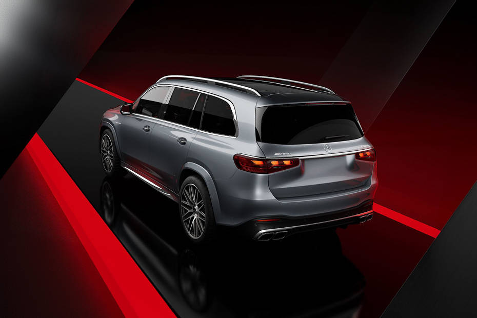 Rear Cross Side View of مرسيدس بنز مايباخ جي إل إس Rear Cross Side View of مرسيدس بنز مايباخ جي إل إس