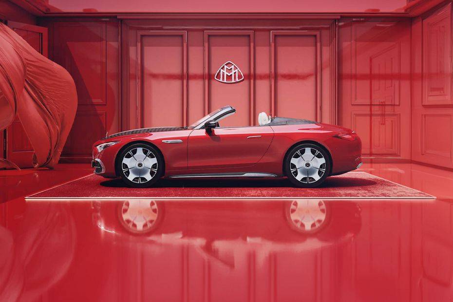 Maybach SL Side view Maybach SL Side view