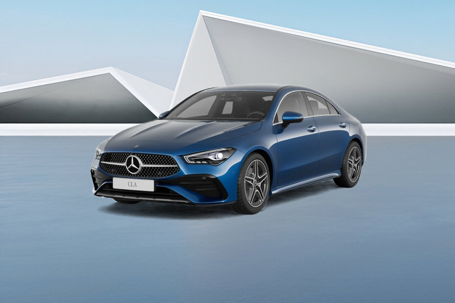 Mercedes-Benz AMG CLA Front angle low view Mercedes-Benz AMG CLA Front angle low view