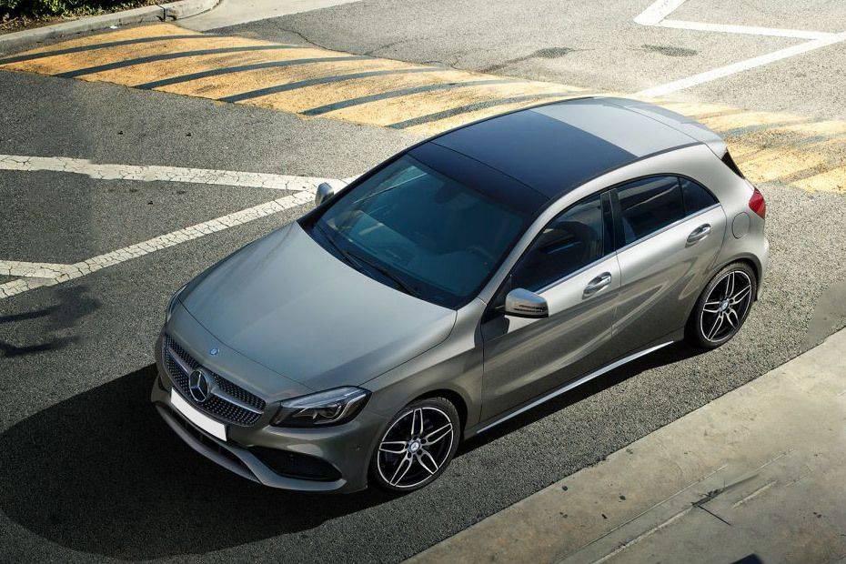 Mercedes-Benz A-Class Front Angle High View Mercedes-Benz A-Class Front Angle High View