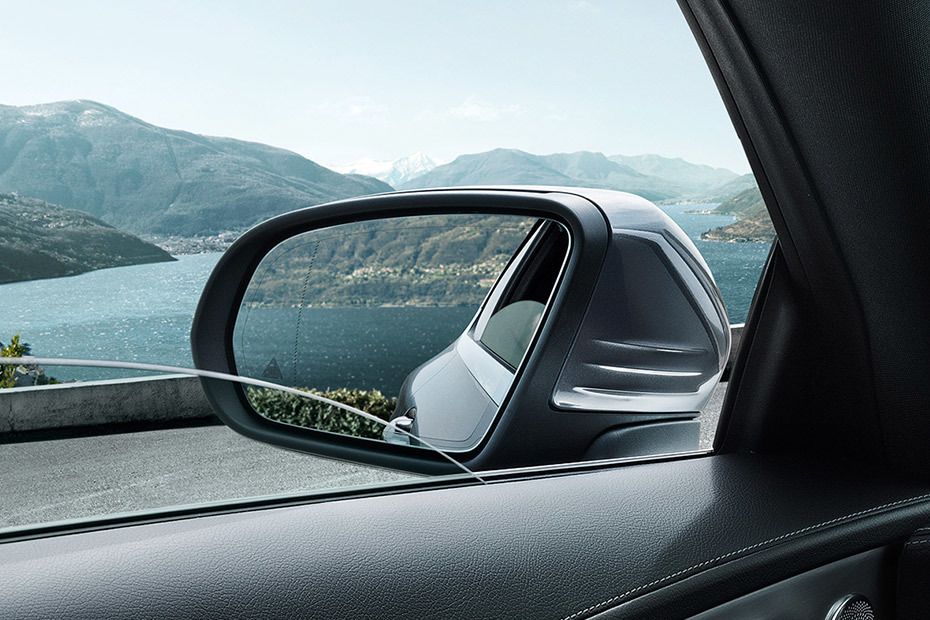 Mercedes-Benz C-Class Coupe Drivers Side Mirror Rear Angle Mercedes-Benz C-Class Coupe Drivers Side Mirror Rear Angle