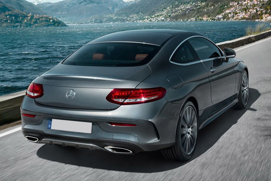 C-Class Coupe Rear angle view C-Class Coupe Rear angle view