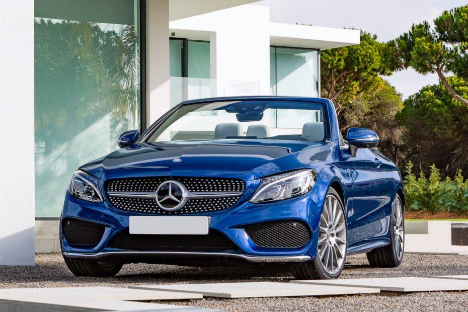Mercedes-Benz C-Class Cabriolet Front angle low view Mercedes-Benz C-Class Cabriolet Front angle low view