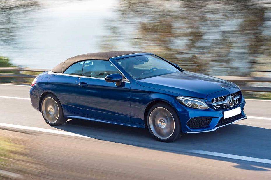 Mercedes-Benz C-Class Cabriolet Front Cross Side View Mercedes-Benz C-Class Cabriolet Front Cross Side View