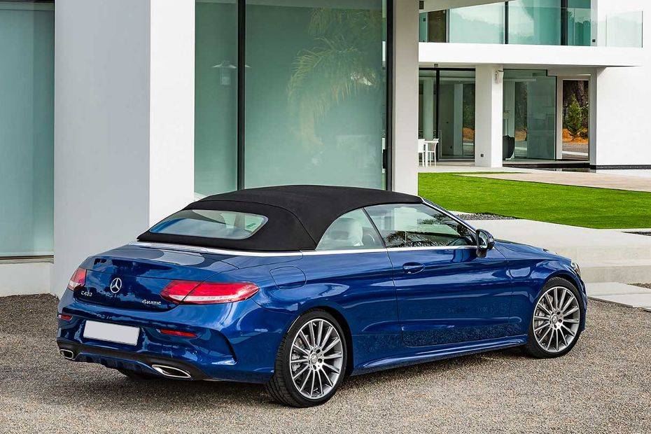 C-Class Cabriolet Rear angle view C-Class Cabriolet Rear angle view