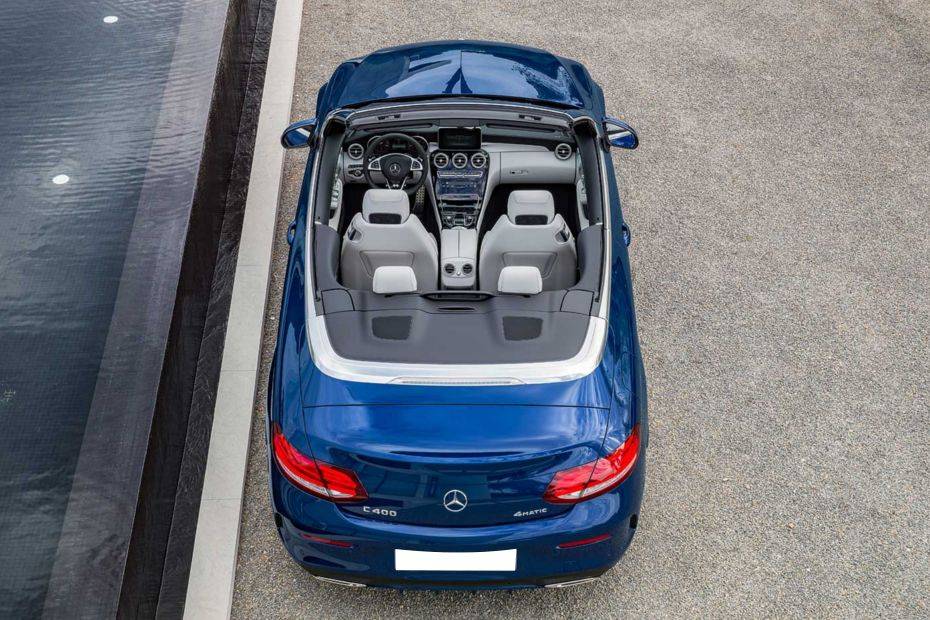 Top View of C-Class Cabriolet Top View of C-Class Cabriolet