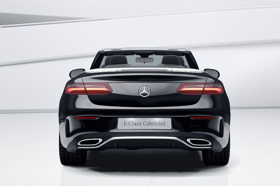 Full Rear View of مرسيدس بنز الفئة - إي كابريوليه Full Rear View of مرسيدس بنز الفئة - إي كابريوليه