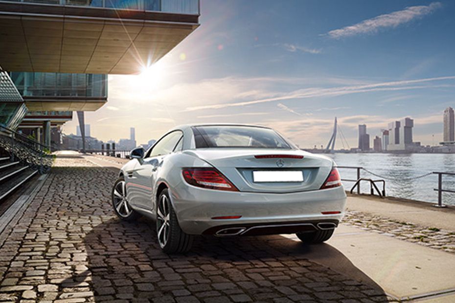 Rear Medium View of Mercedes-Benz SLC-Class Rear Medium View of Mercedes-Benz SLC-Class