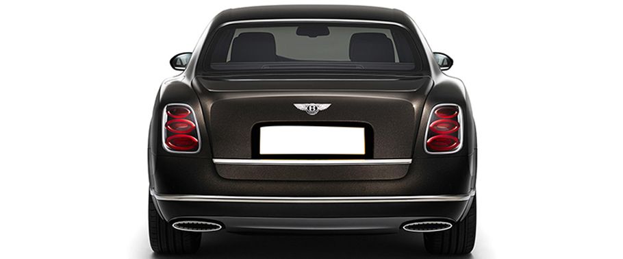 Full Rear View of بنتلي Mulsanne Speed Full Rear View of بنتلي Mulsanne Speed