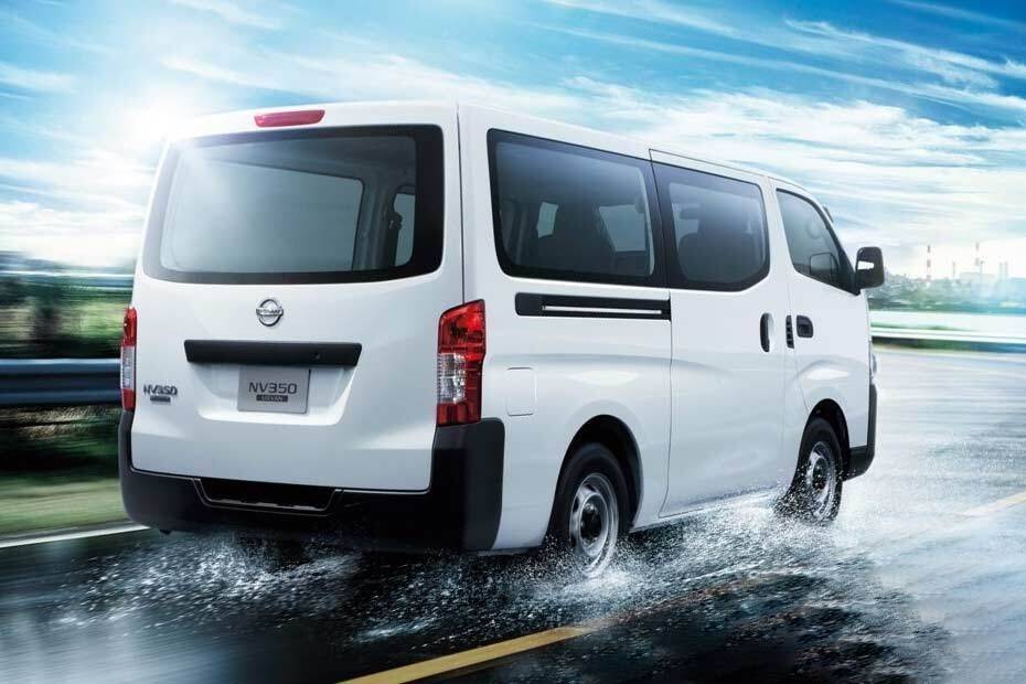 Urvan Rear angle view Urvan Rear angle view