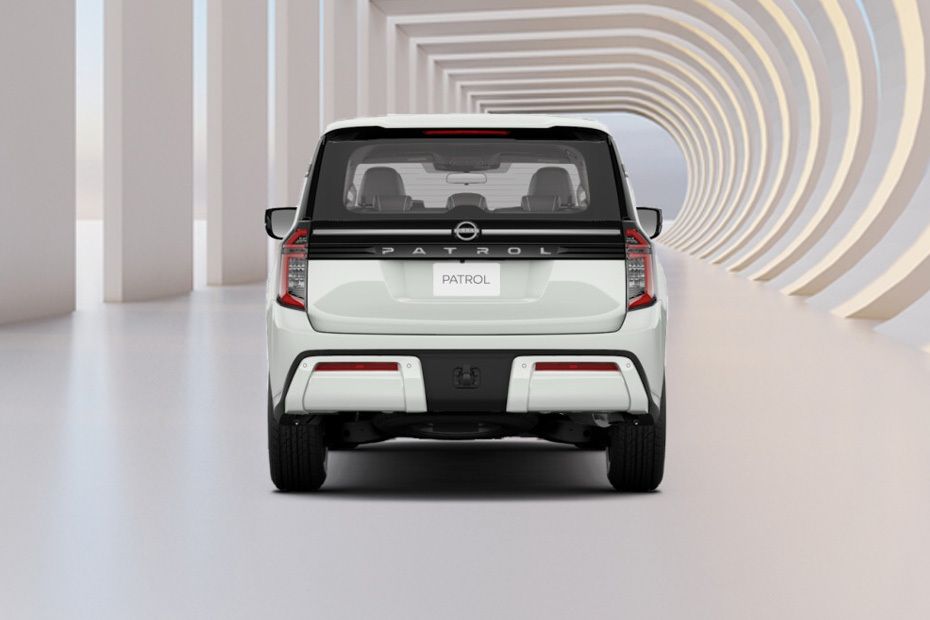 Full Rear View of Nissan Patrol Full Rear View of Nissan Patrol