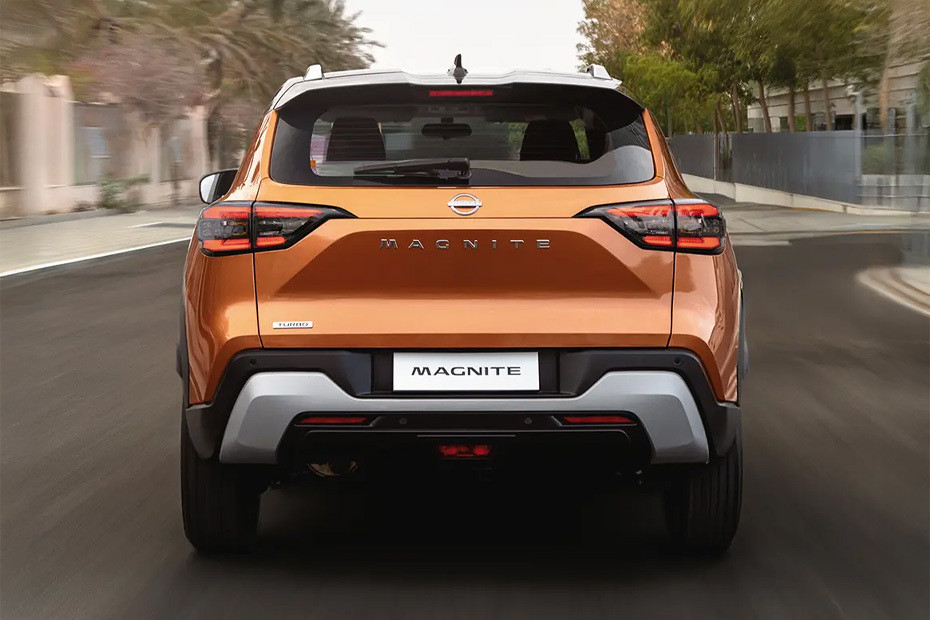 Full Rear View of Nissan Magnite Full Rear View of Nissan Magnite