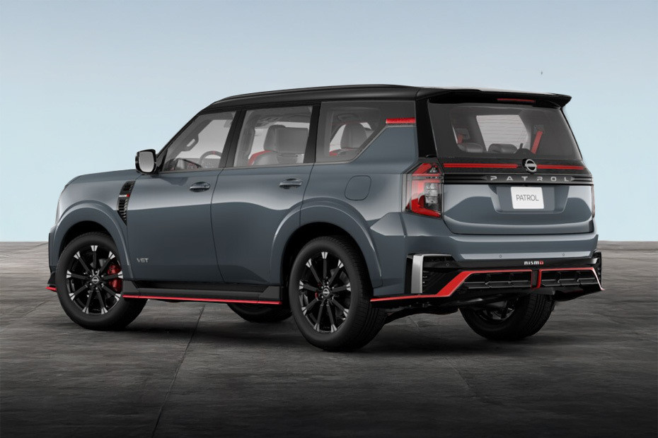 Rear Cross Side View of Nissan Patrol Nismo Rear Cross Side View of Nissan Patrol Nismo