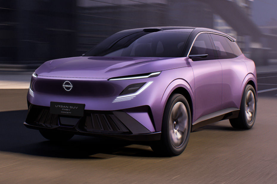 Nissan  Urban SUV PHEV Front angle low view
